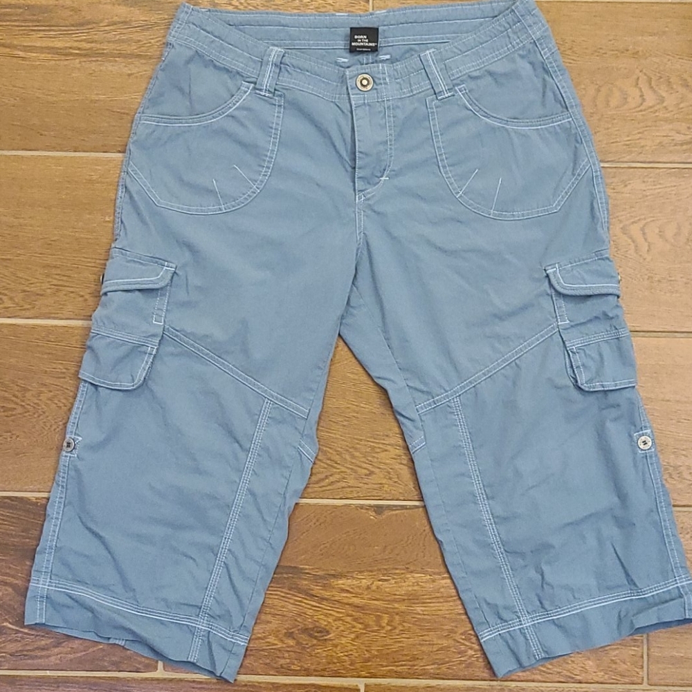 Kuhl Cargo Roll Up Capri Pants - Size 10